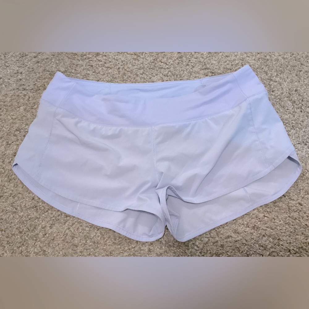 Lululemon speed-up shorts, size 10